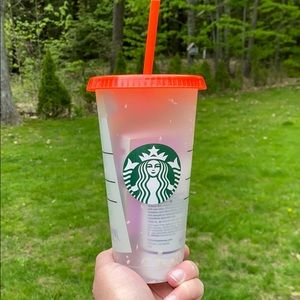 Starbucks color changing cup pampering kit